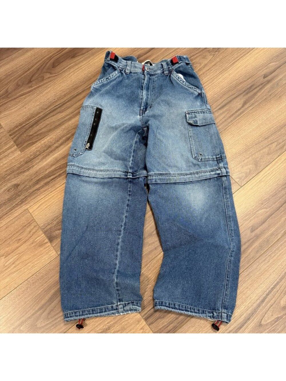 Vintage Arizona Jeans Co Jeans Mens 32 Convertible Baggy Skate Grunge